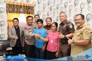 Kajati Sumut Idianto Mediasi Erlina Zebua dengan Korban Untuk Berdamai